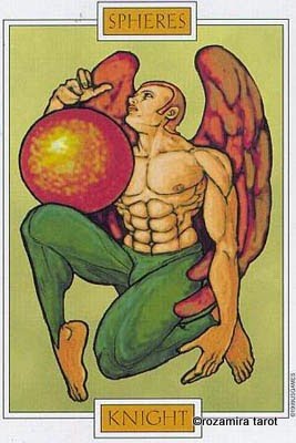 Winged spirit tarot